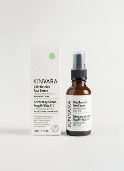 Kinvara 24 hour rose hip all natural moisturizing facial oil